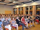 Die Vortra#776;ge und Diskussionen erfreuten sich großen Interesses. (Bild öffnet sich in einem neuen Fenster)