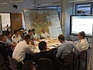 Die Planungsgruppe führt die Ergebnisse zusammen. (Bild öffnet sich in einem neuen Fenster)