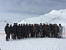 Die Teilnehmer der wintertaktischen Reise 2018. (Bild öffnet sich in einem neuen Fenster)