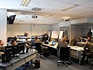 Der Kommandoraum ist das Herzstück der Landespolizeidirektion. (Bild öffnet sich in einem neuen Fenster)
