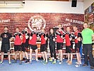 Die Teilnehmer des Box-Trainings. (Bild öffnet sich in einem neuen Fenster)