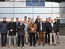 Die Teilnehmer der Studienreise in Brüssel. (Bild öffnet sich in einem neuen Fenster)
