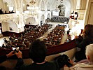 Sponsion des Jahrganges "Novak von Arienti" im Sparkassensaal. (Bild öffnet sich in einem neuen Fenster)