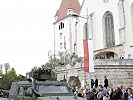 ...zeigte das Bundesheer seine Ausrüstung. (Bild öffnet sich in einem neuen Fenster)