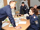 Fünf Tage lang wurde intensiv am Führungssimulator trainiert. (Bild öffnet sich in einem neuen Fenster)