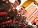 Ausmarsch der neunen Leutnante und Bachelor of Arts in Military Leadership. (Bild öffnet sich in einem neuen Fenster)