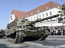 Kampfpanzer Leopard 2A4. (Bild öffnet sich in einem neuen Fenster)