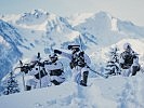 Soldaten im Gebirge zu führen, erfordert besondere Kenntnisse. (Bild öffnet sich in einem neuen Fenster)