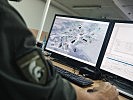 Mitverfolgung der Übung durch die Echtzeitauswertung. (Bild öffnet sich in einem neuen Fenster)