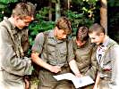 Die vormilitärische Ausbildung stößt bei den Schülern auf großes Interesse. (Bild öffnet sich in einem neuen Fenster)