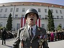 Oberstleutnant Fleischmann ist der Kommandant des Akademikerbataillons. (Bild öffnet sich in einem neuen Fenster)