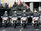 Im Anschluss paradierte die 3. Panzergrenadierbrigade auf der Grazerstraße. (Bild öffnet sich in einem neuen Fenster)