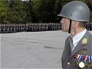 Der Kommandant der Akademiker, Oberstleutnant Fleischmann. (Bild öffnet sich in einem neuen Fenster)