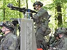 Die Soldaten trainieren für Einsätze im In- und Ausland. (Bild öffnet sich in einem neuen Fenster)