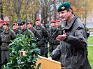 Generalleutnant Franz Reißner verabschiedet die Teilnehmer. (Bild öffnet sich in einem neuen Fenster)