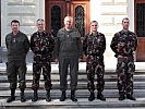 Die ungarische Delegation zu Gast in Enns. (Bild öffnet sich in einem neuen Fenster)