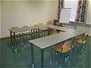 Gruppenarbeitsräume stehen nun den Kursteilnehmern zur Verfügung. (Bild öffnet sich in einem neuen Fenster)