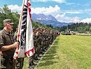 Soldaten des Jägerbataillons Tirol bei der Landeskatastrophenübung 2019. (Bild öffnet sich in einem neuen Fenster)