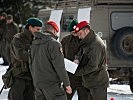 Die Einsatzvorbereitung der 2. Jägerkompanie. (Bild öffnet sich in einem neuen Fenster)