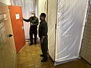 Für Covid-Verdachtsfälle steht ein Isolationsbereich zur Verfügung. (Bild öffnet sich in einem neuen Fenster)