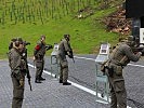 Scharfschießen mit Pistole 80 und Sturmgewehr 773. (Bild öffnet sich in einem neuen Fenster)