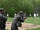 Schießtraining ist ein Teil der Einsatzvorbereitung. (Bild öffnet sich in einem neuen Fenster)