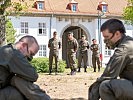Bei der Einsatzkompanie des Jägerbataillons Wien 1. (Bild öffnet sich in einem neuen Fenster)