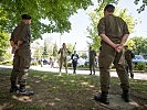 Die Ministerin besuchte dort die Soldaten der Jägerkompanie Korneuburg. (Bild öffnet sich in einem neuen Fenster)