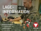 Lageinformation für Milizsoldaten.