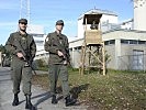 Milizsoldaten während einer Übung.