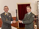 Brigadier Wagner gratulierte den beiden Preisträgern Klaus Stockinger... (Bild &ouml;ffnet sich in einem neuen Fenster)