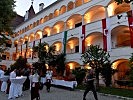 Schloss Spielfeld in der Steiermark am 1. Tag der Miliz. (Bild öffnet sich in einem neuen Fenster)