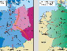 Die geostrategische Lage der Bundesrepublik Deutschland.