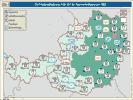 Die Friedensgliederung in der Zeit der Raumverteidigung um 1983.
(Zum Vergrößern anklicken !)