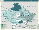 Anteil der serbischen Bevölkerung im Kosovo in %.