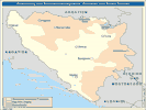 Gliederung von Bosnien-Herzegowina: Entitäten und Brcko-Distrikt.