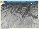 Digitales Oberflächenmodell als Ergebnis eines Laserscans.
(Zum Vergrößern anklicken !)