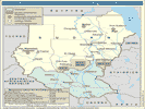 Potenzielle Unruheherde und umstrittene Regionen im Sudan.