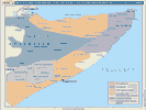 Machtübernahme der UIC in Süd- und Zentralsomalia Stand: ca. August 2006.
