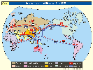 Japans Import- und Exportströme 2000.