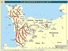 Die Lage in der Normandie vom 13. Juni bis 31. Juli 1944.