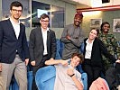 14 Militärpersonen und 19 Schüler nahmen an dem Projekt teil. (Bild öffnet sich in einem neuen Fenster)