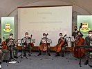 Musikalisch umrahmt wurde die Feier von der Gardemusik. (Bild öffnet sich in einem neuen Fenster)