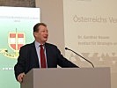 Gunther Hauser hielt den Vortrag. (Bild öffnet sich in einem neuen Fenster)