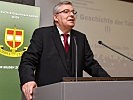 Felix Schneider bei seinen Ausführungen. (Bild öffnet sich in einem neuen Fenster)