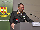Generalleutnant Erich Csitkovits eröffnete das Symposion. (Bild öffnet sich in einem neuen Fenster)