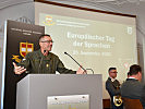 Generalleutnant Erich Csitkovits eröffnete die Veränstaltung. (Bild öffnet sich in einem neuen Fenster)