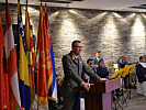 Generalleutnant Erich Csitkovits bei seiner Ansprache. (Bild öffnet sich in einem neuen Fenster)