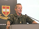 Brigadier Wörgötter eröffnete die Veranstaltung. (Bild öffnet sich in einem neuen Fenster)