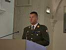 Oberst Gregor Scheucher vom Institut für höhere militärische Führung. (Bild öffnet sich in einem neuen Fenster)